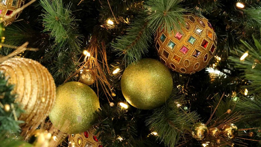 Christmas baubles