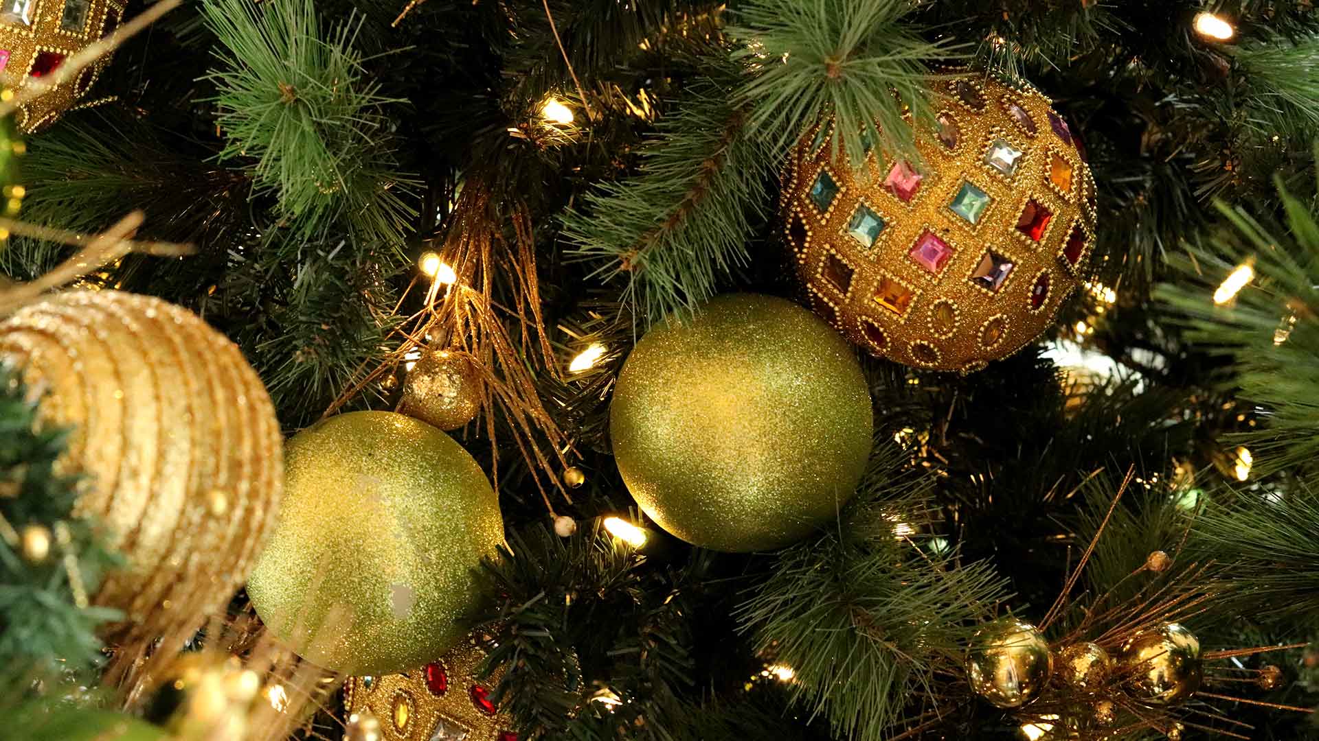 Christmas baubles